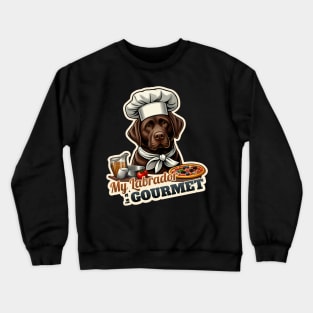 Chef Labrador Retriever Crewneck Sweatshirt